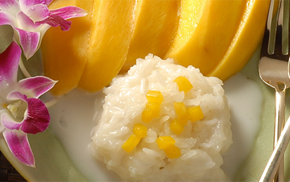 Riz au lait de coco & Mangue